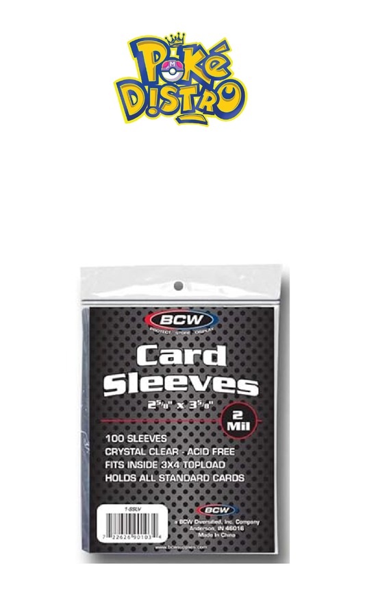 BCW Card Sleeves - 100 Count